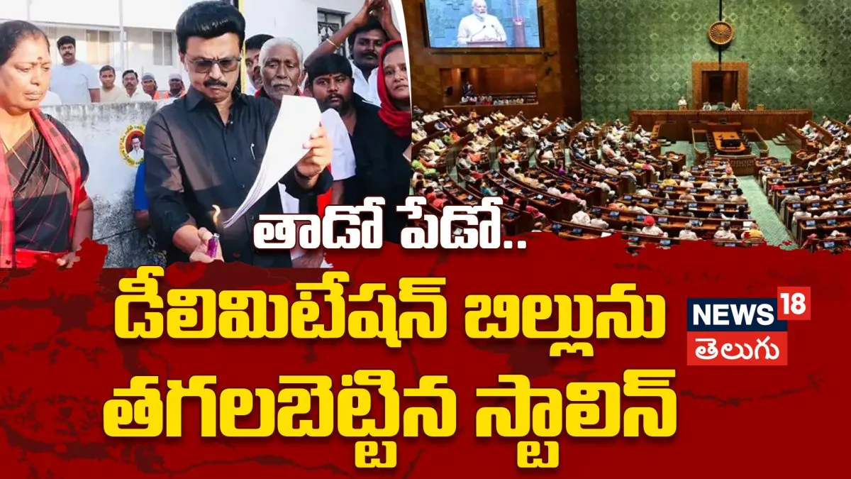 Stalin’s Fierce Protest: డీలిమిటేషన్ బిల్లును తగలబెట్టిన సీఎం స్టాలిన్