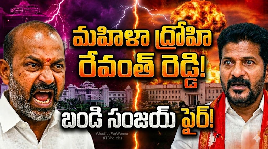Bandi Sanjay Slams Revanth | మహిళా రిజర్వేషన్లపై బండి సంజయ్ సంచలన వ్యాఖ్యలు!