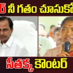 Seethakka Fires on KCR | కేసీఆర్ నీ గతం చూసుకో.. సీతక్క కౌంటర్ | ACTPnews