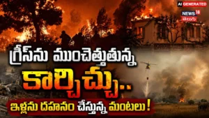 Residents Battle Massive Blazes : గ్రీస్ను ముంచెత్తుతున్న కార్చిచ్చు! | ACTPnews