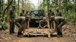 Maharashtra: నలుగురిని బలితీసుకున్న పులి మృతి.. మత్తుమందు ఇచ్చి పట్టుకున్న కాసేపటికే మృత్యువాత! | | ACTPnews