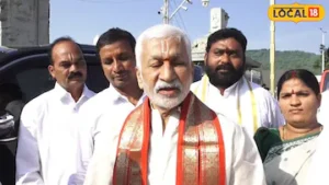 శ్రీవారి దర్శనం చేసుకున్న మాజీ ఎంపీ విజయసాయిరెడ్డి.. నూతన రాజకీయ పార్టీ ఆవిర్భావానికి శ్రీకారం.. | | ACTPnews