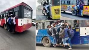 Hyderabad: హైదరాబాద్లో సిటీ బస్సు ఎక్కితే.. గమ్యానికా లేక గగనానికా..!, వైరల్ వీడియో ఇదే | తెలంగాణ వార్తలు | ACTPnews